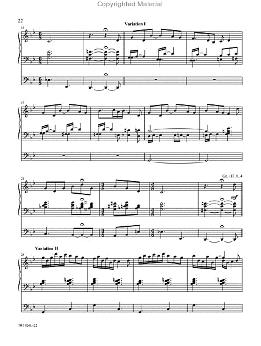 The Heart and Soul of Christmas Organ Solo scores gallery preview page 13