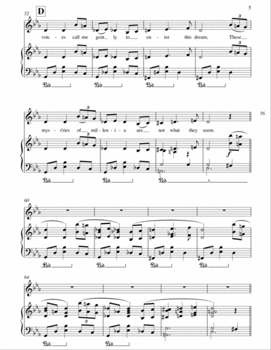 In the Shadow of Uluru Medium Voice scores gallery preview page 5