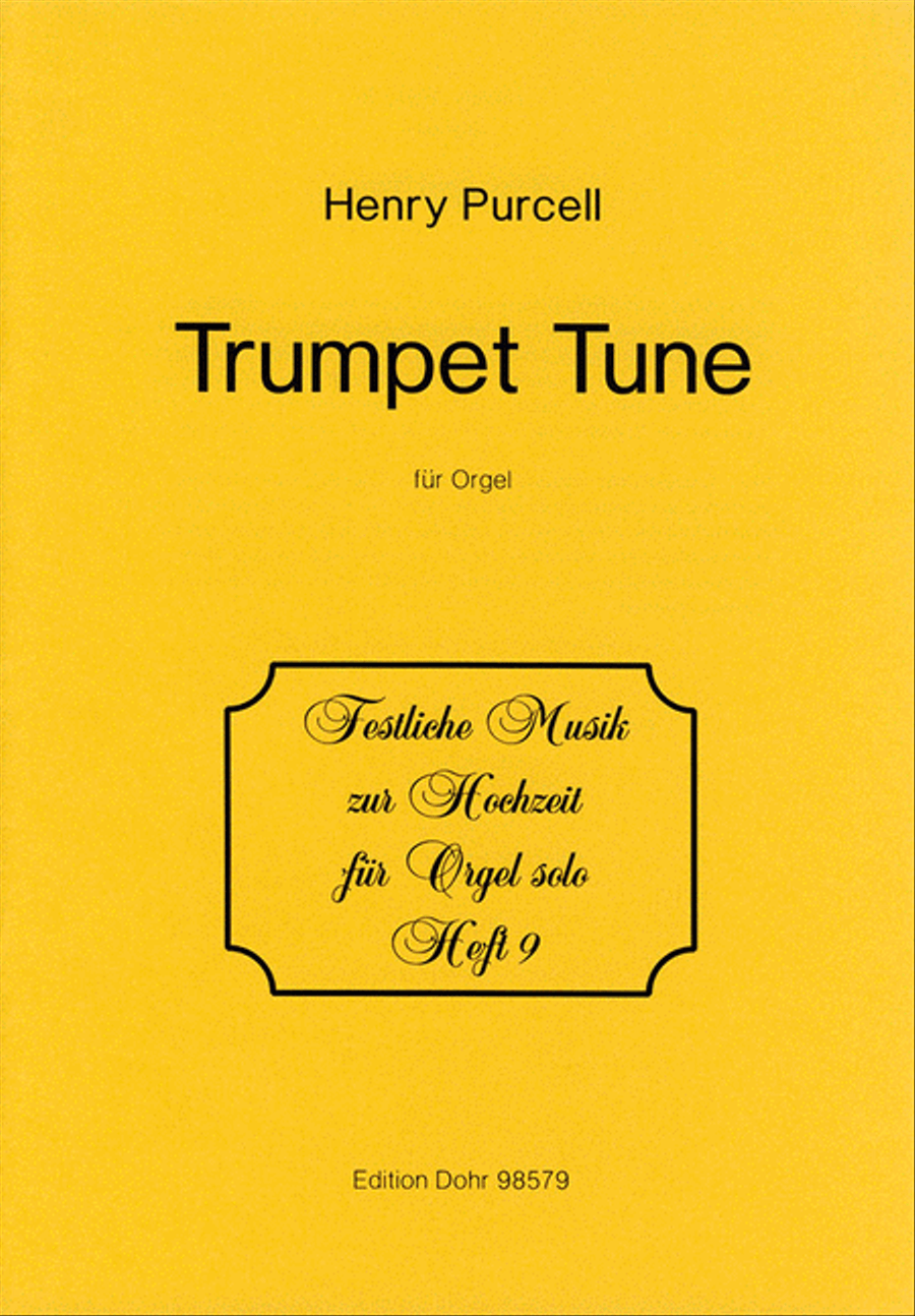 Trumpet Tune für Orgel D-Dur Trumpet scores gallery preview page 1