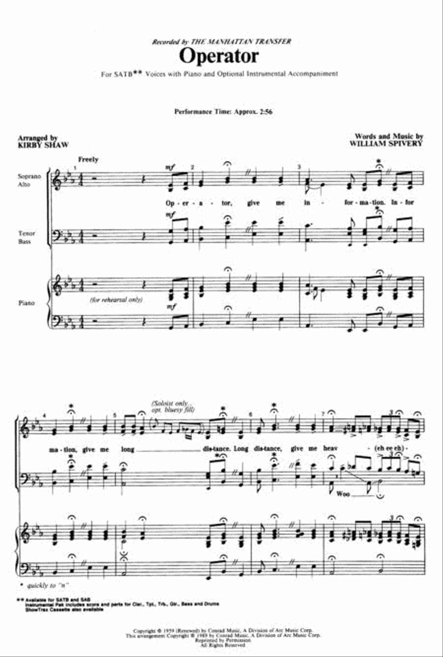 Operator 4-Part scores gallery preview page 2
