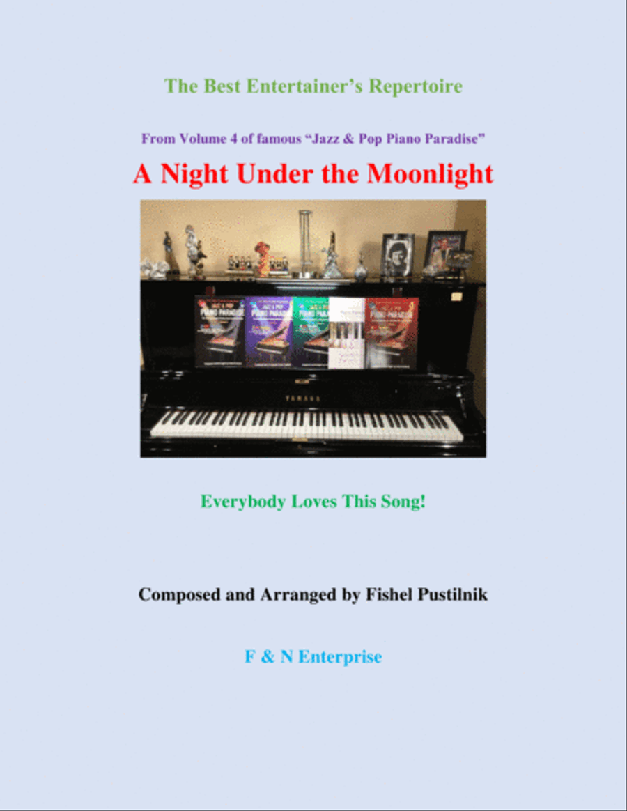 A Night Under the Moonlight Piano Solo scores gallery preview page 1