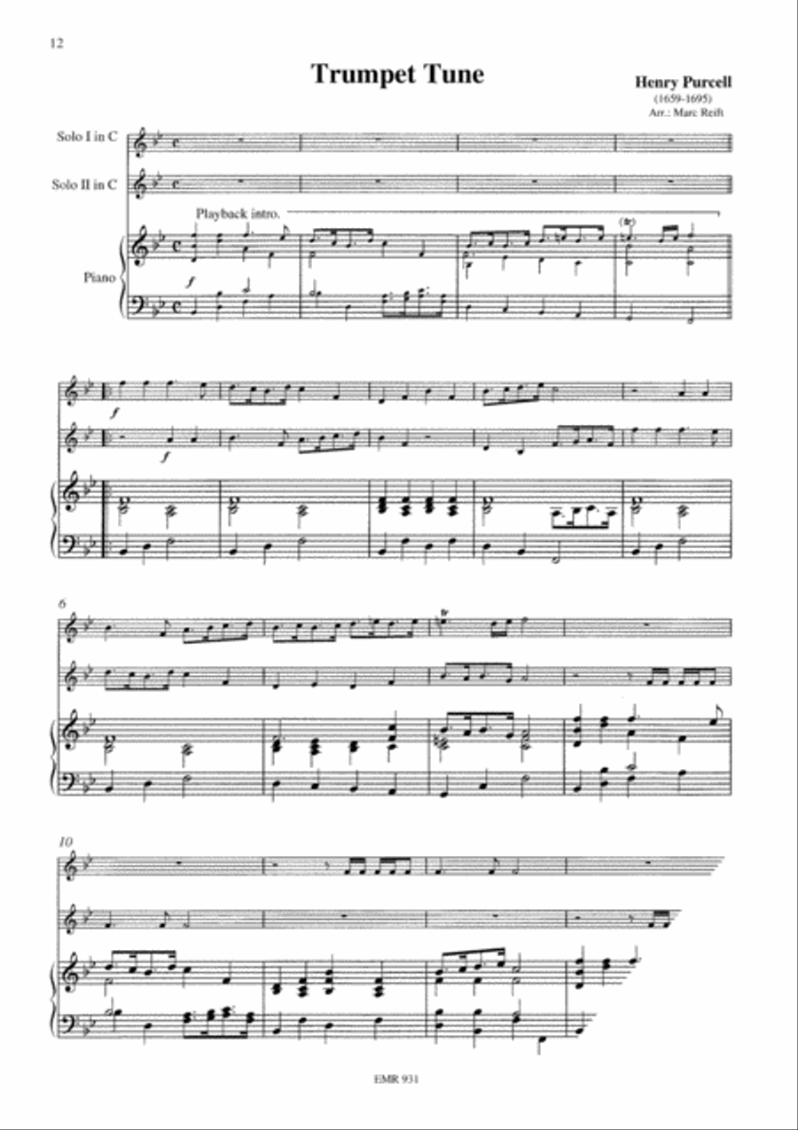 Wedding Music Brass Ensemble scores gallery preview page 6