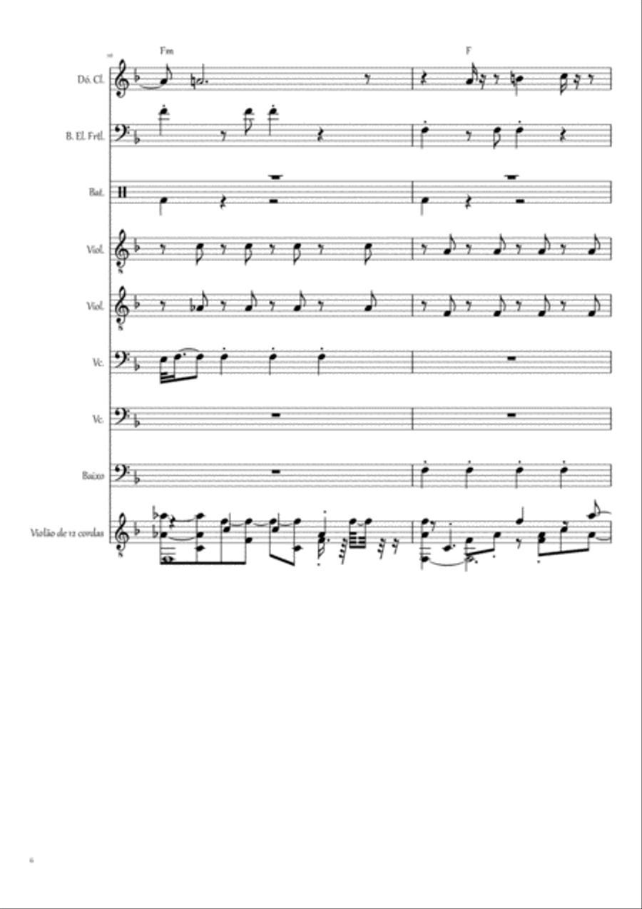 As Fases da Lua Moon phases Concert Band scores gallery preview page 6
