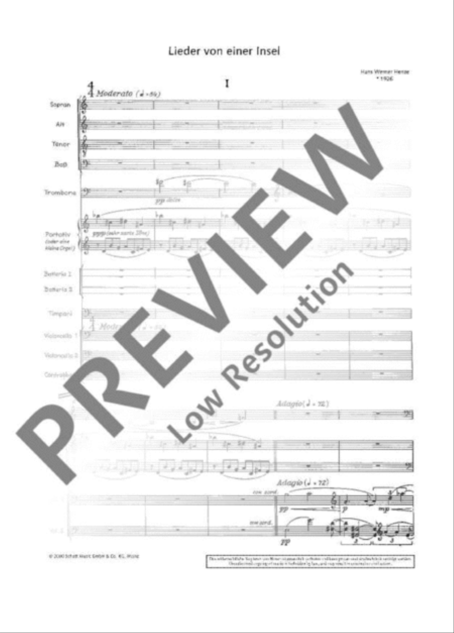 Lieder von einer Insel Lieder von einer Insel Choir scores gallery preview page 8