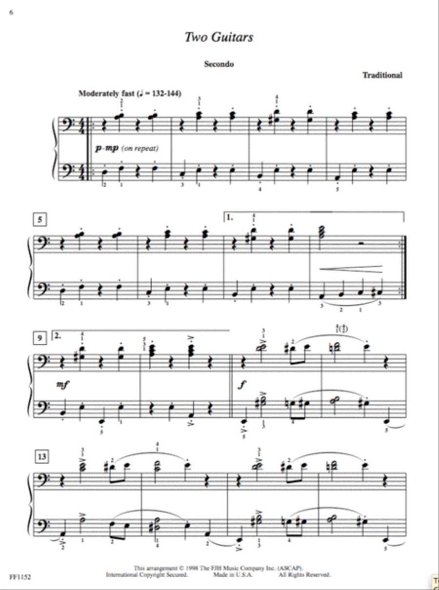 Piano for Two, Book 4 Piano Method scores gallery preview page 2
