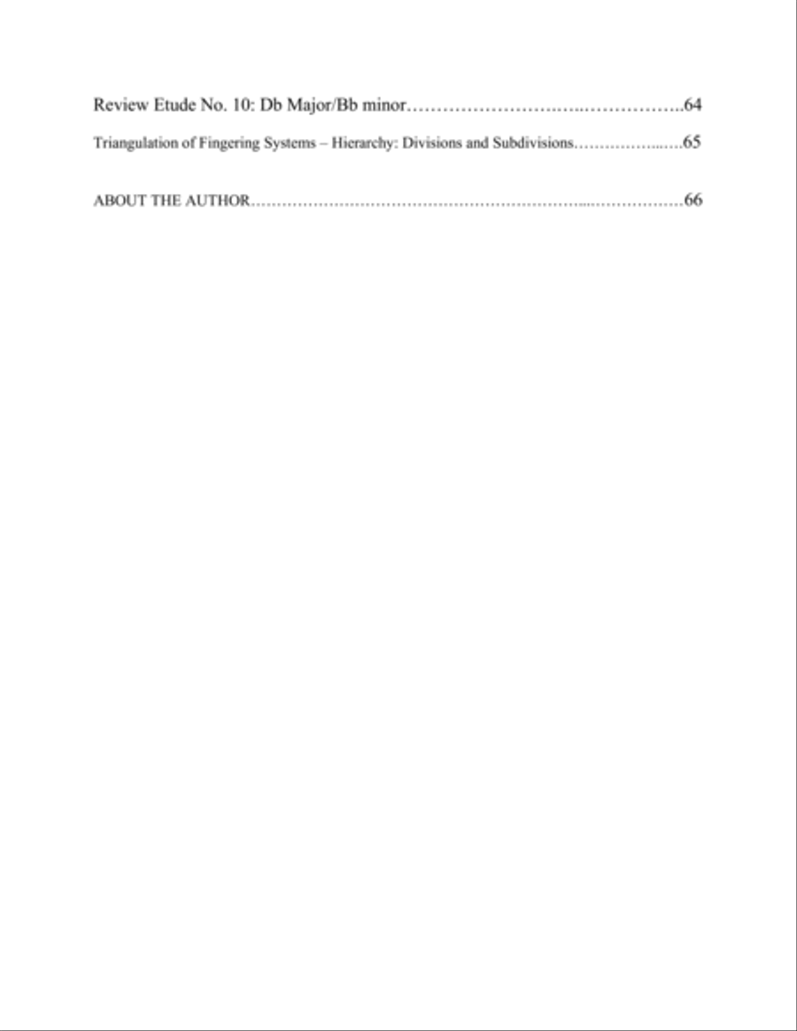 Triangulation of Fingering Systems for the Double Bass (A Complete Method), Vol. 1 Double Bass scores gallery preview page 6