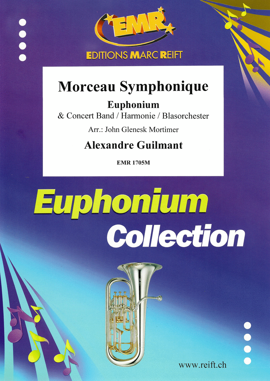 Morceau Symphonique Concert Band scores gallery preview page 1