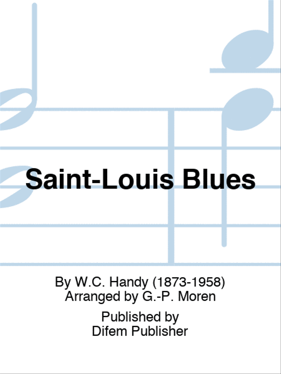 Saint-Louis Blues Brass Band scores gallery preview page 1
