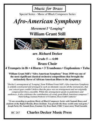 Book cover for Afro-american Symphony