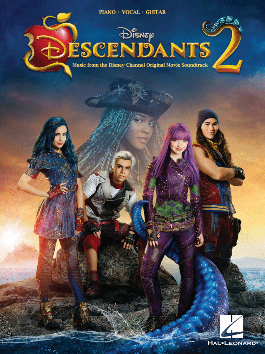 Descendants 2 Piano, Vocal, Guitar scores gallery preview page 1