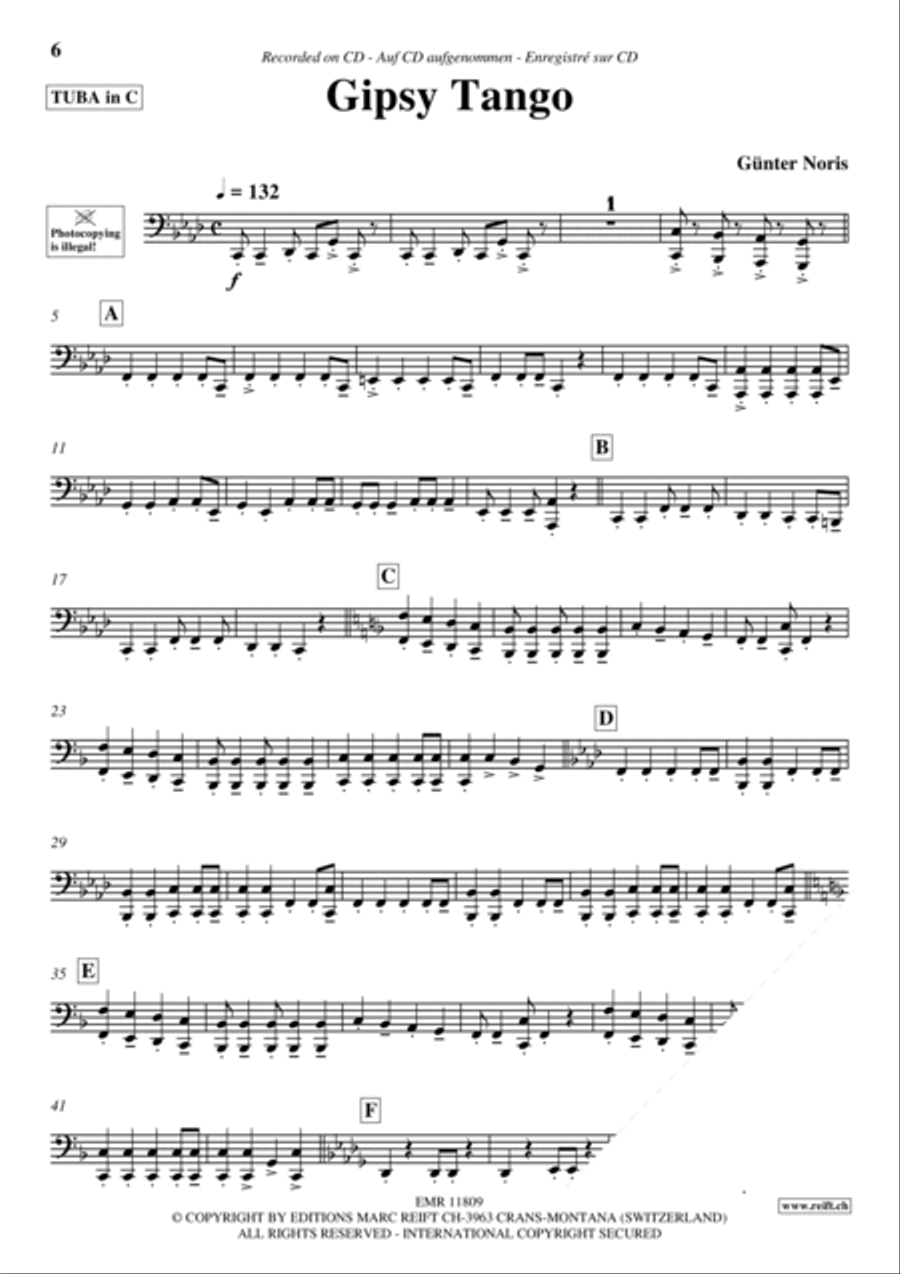 Play The Tuba With The Ballroom Dance Orchestra Vol. 5 Tuba scores gallery preview page 6