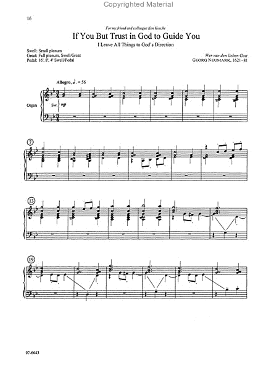 Wondrous Cross Organ scores gallery preview page 7
