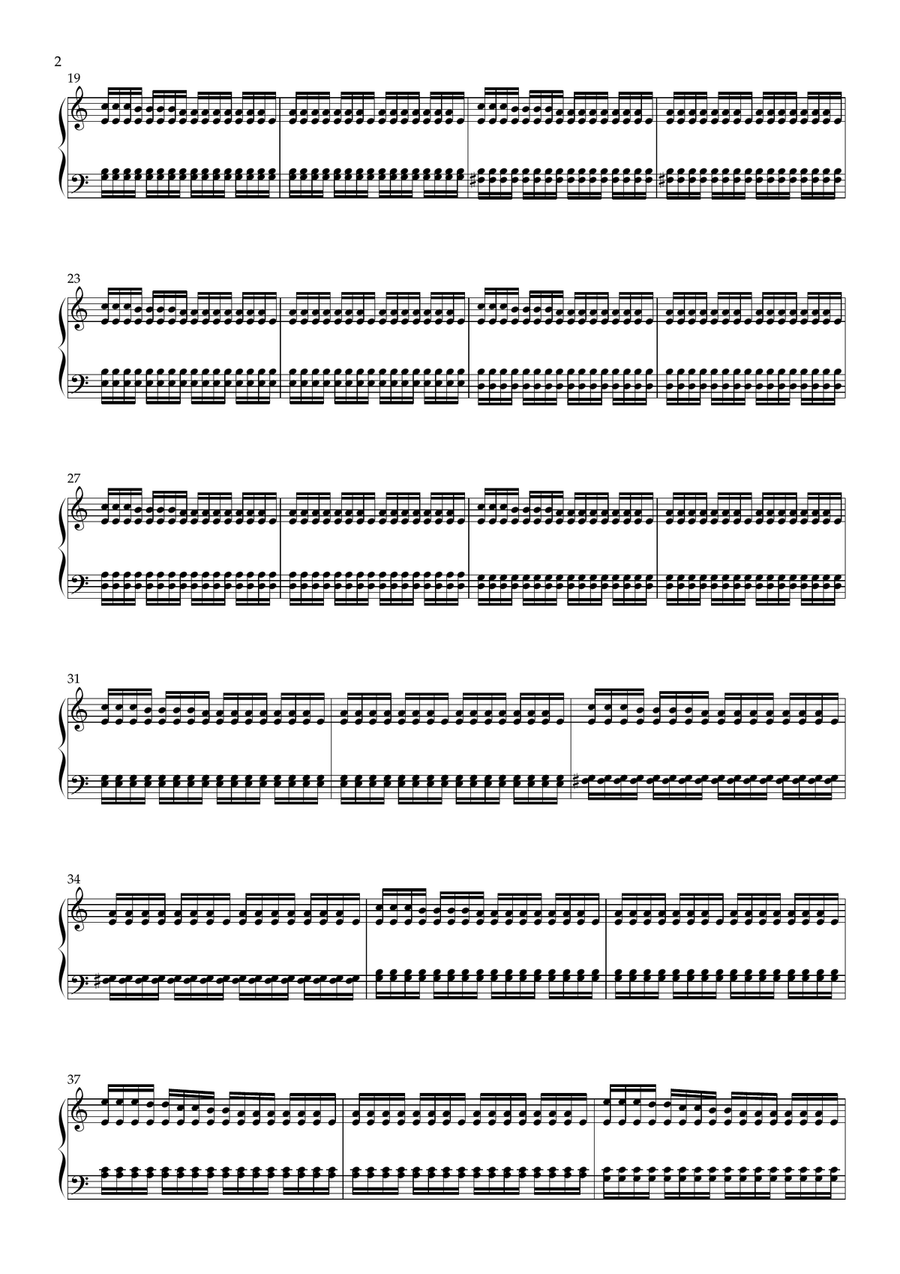 Indietro Piano Solo scores gallery preview page 3