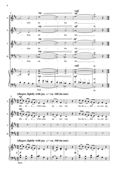 Hodie Christus natus est from Vidimus stellam (Downloadable Organ/Choral Score)