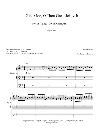 Book cover for "Guide Me, O Thou Great Jehovah"