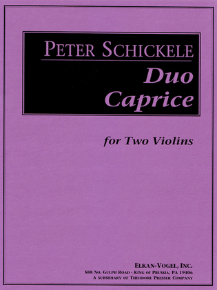 Book cover for Duo Caprice