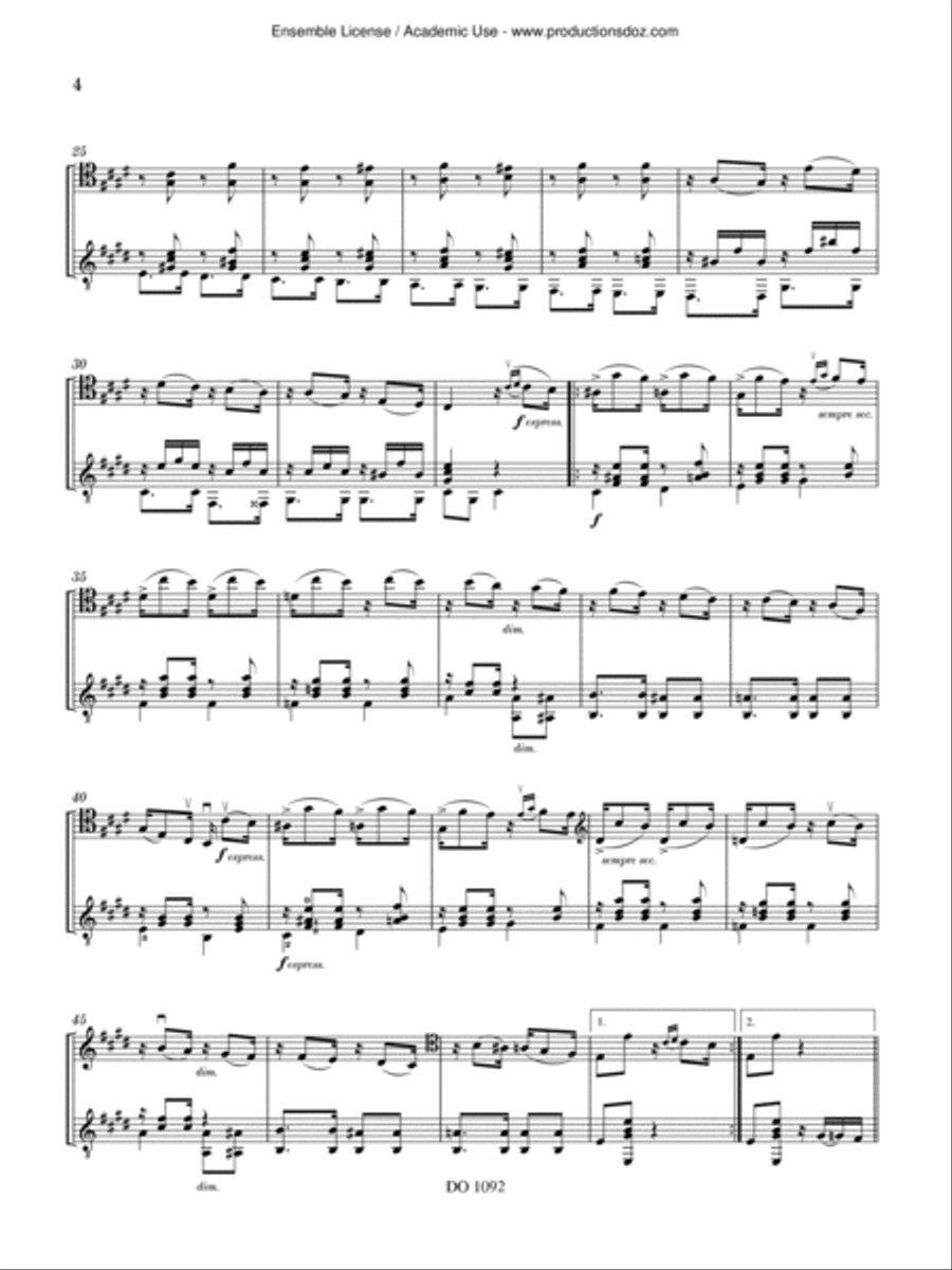 Odeon Odeon Classical Guitar scores gallery preview page 4