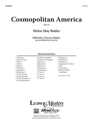 Book cover for Cosmopolitan America