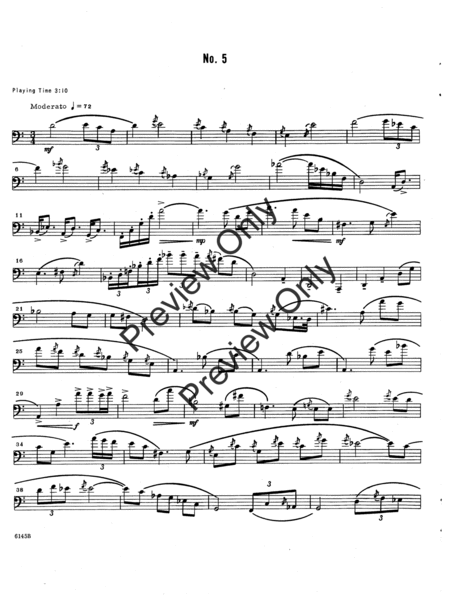 Unaccompanied Solos For Tenor Trombone, Volume 1