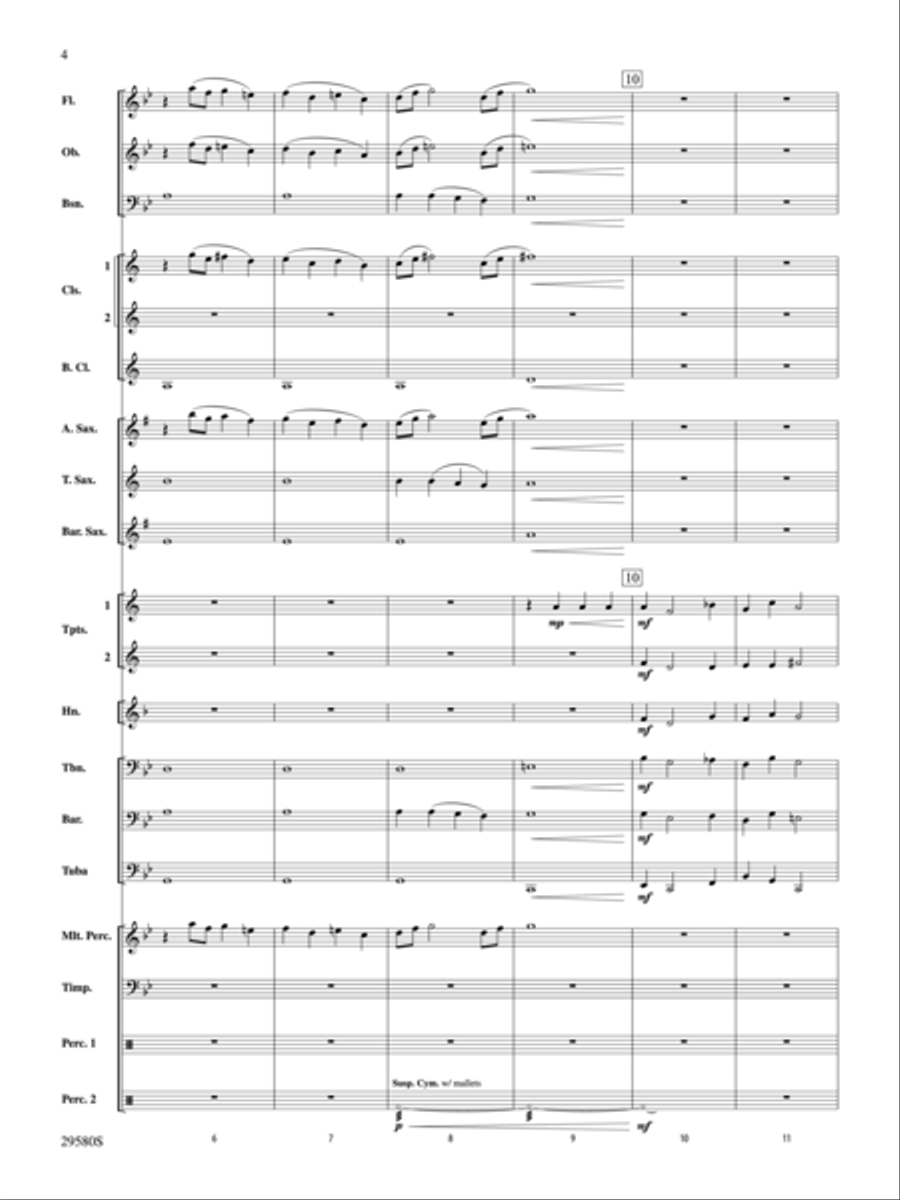 The Pit and the Pendulum (Score only) Concert Band scores gallery preview page 3