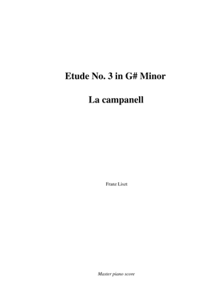Book cover for La Campanella