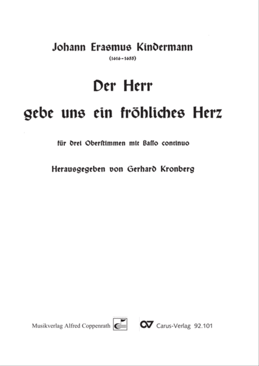 Der Herr gebe uns ein frohliches Herz SSA scores gallery preview page 2