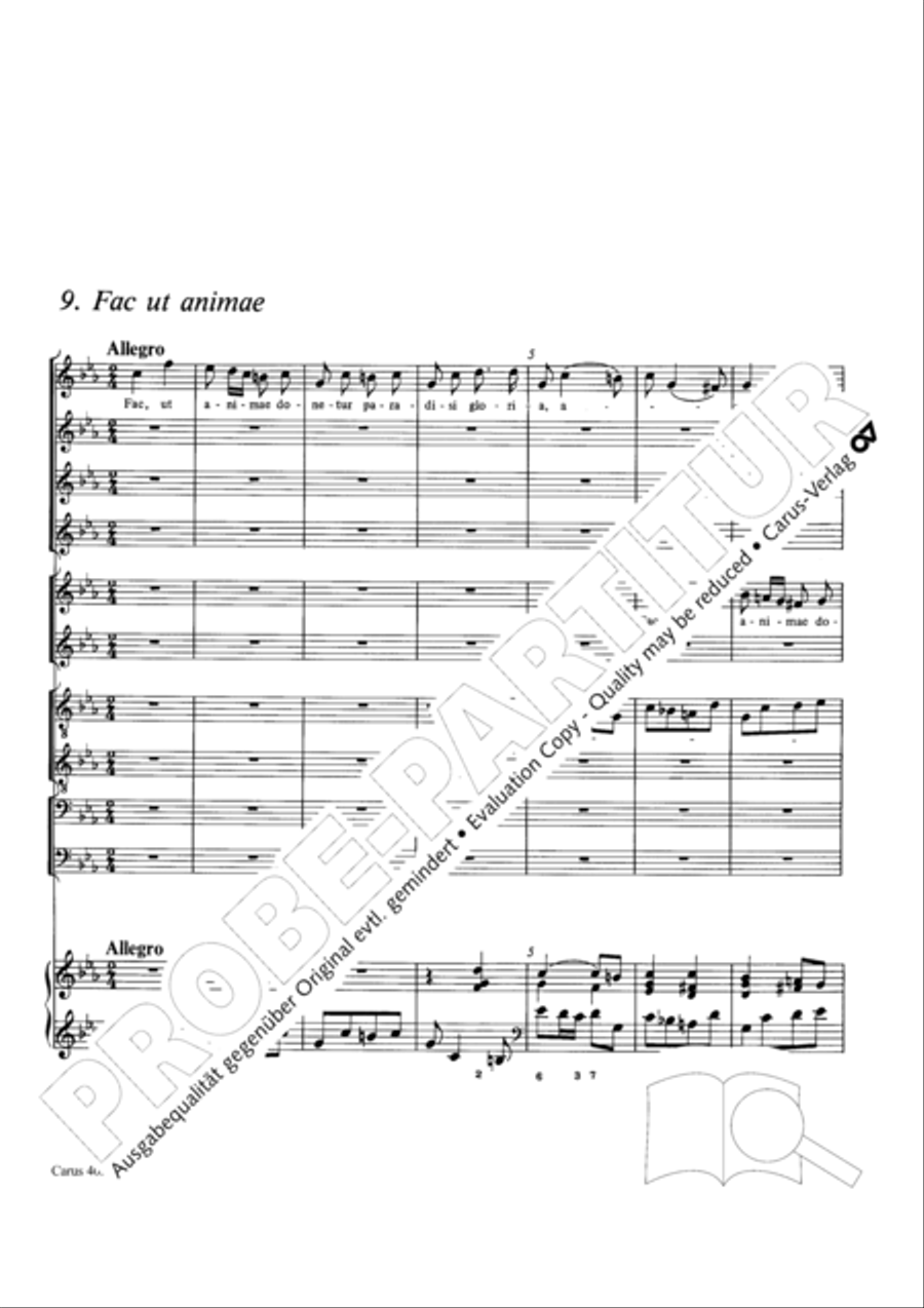 Stabat mater Choir scores gallery preview page 79