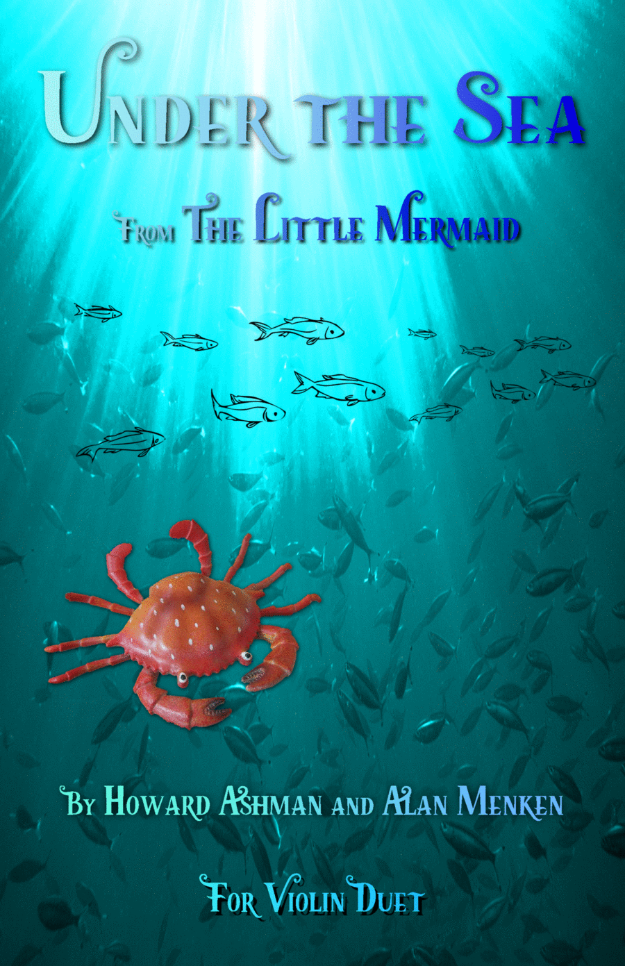Under The Sea String Duet scores gallery preview page 1