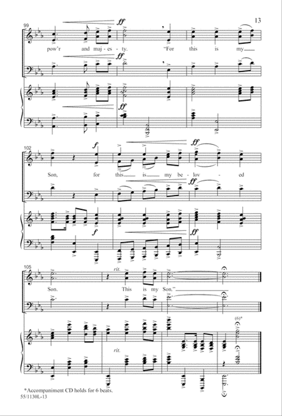 Journey to the Cross 3-Part scores gallery preview page 14