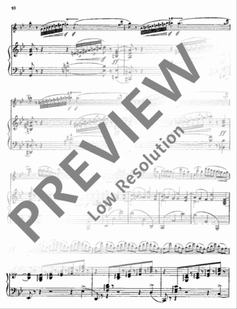 Chaconne Violin Solo scores gallery preview page 11