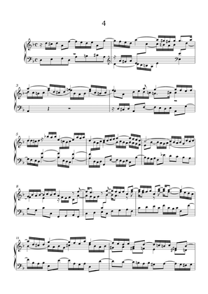 J.S.Bach:Three-Part Sinfonia No.4