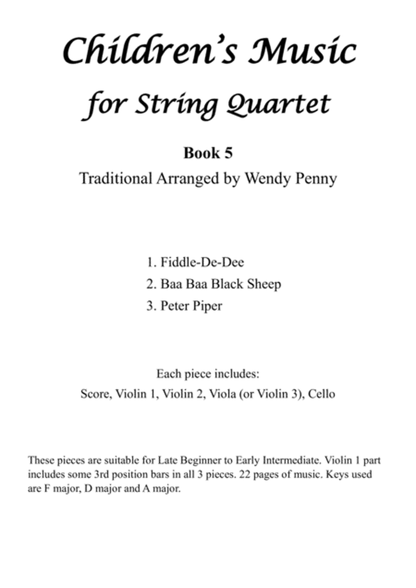Children's Music for String Quartet Book 2