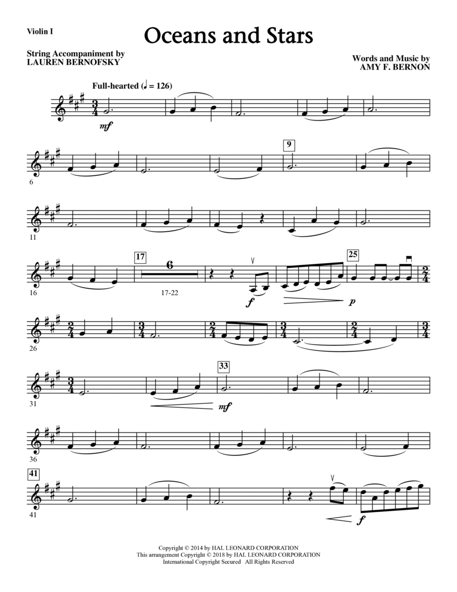 Oceans and Stars
                        Choir -
                         Digital Sheet Music
                        