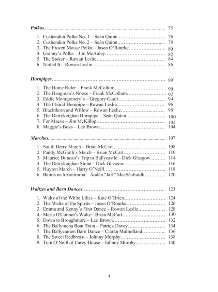 Contemporary Fiddle Tunes from the Northeast of Ireland Violin scores gallery preview page 5