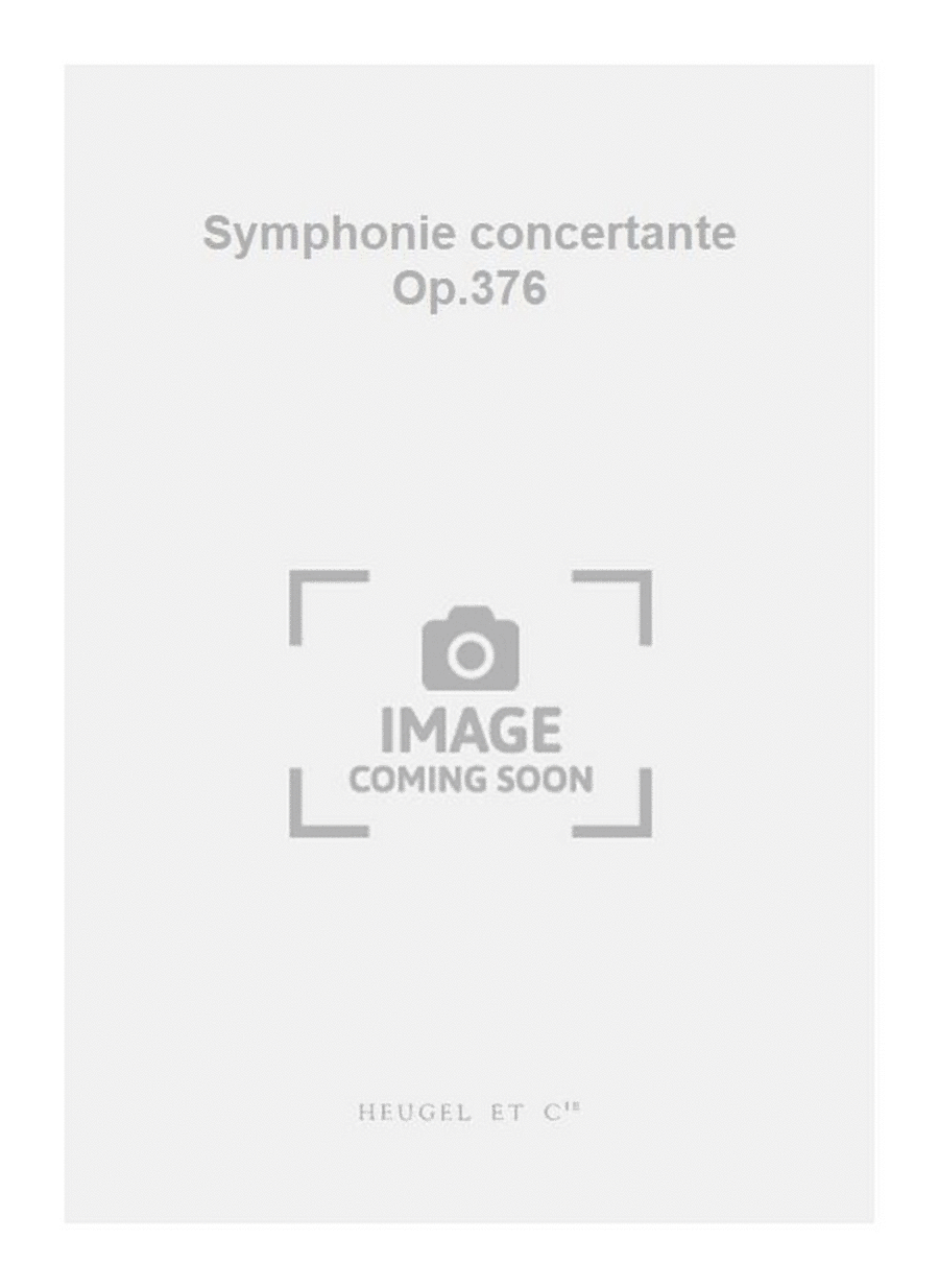 Symphonie concertante Op.376