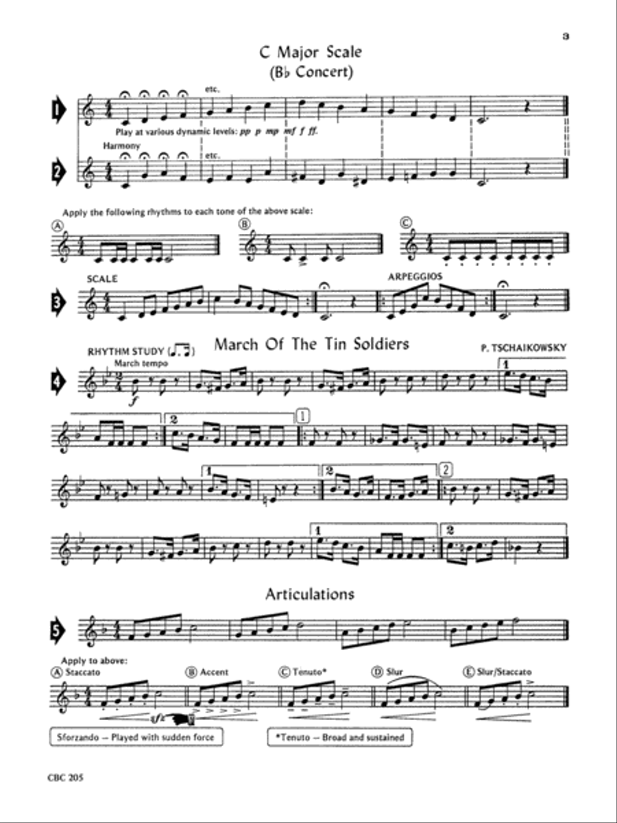 Band Today, Part 3 Concert Band Methods scores gallery preview page 3