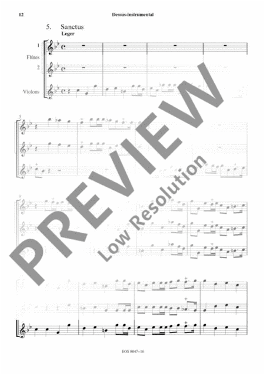 Messe de Mort Messe de Mort 4-Part scores gallery preview page 12