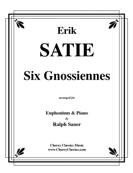 Six Gnossiennes for Euphonium & Piano