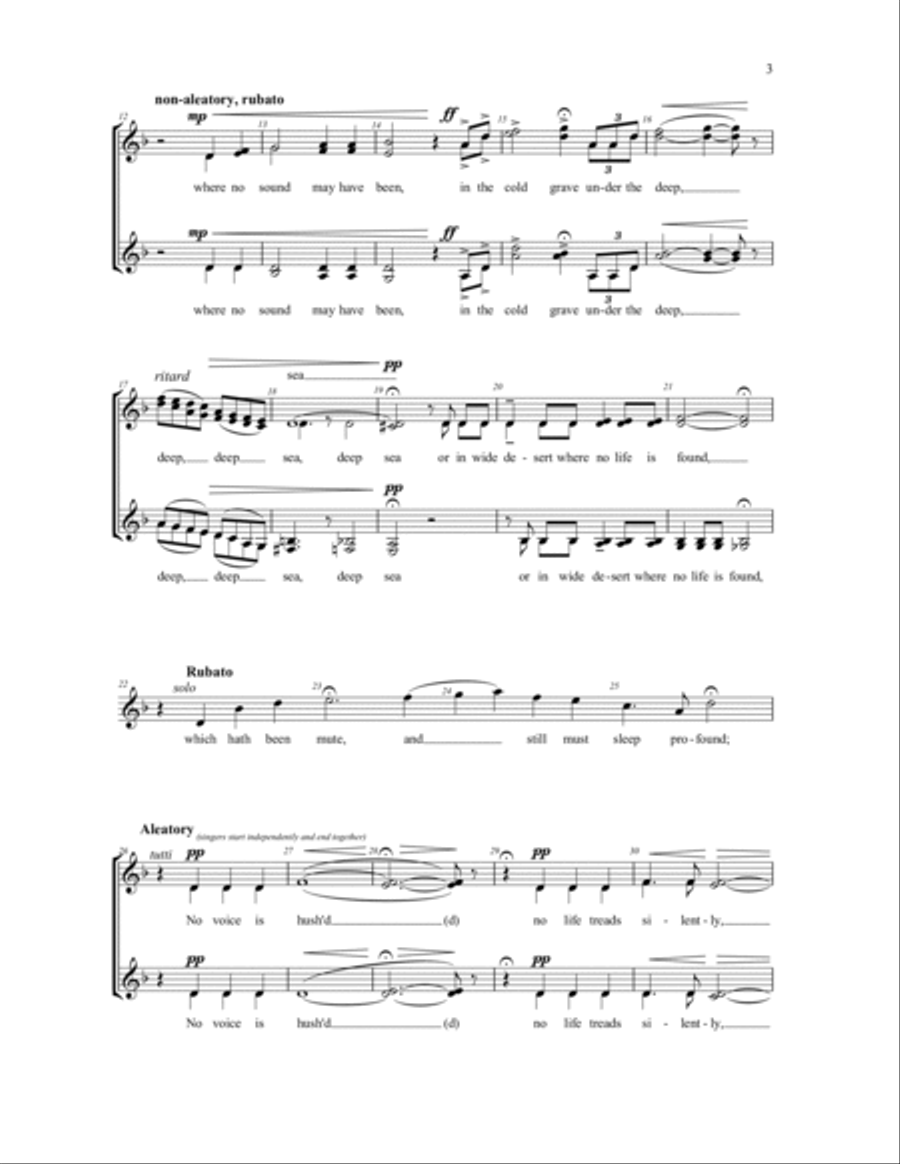 Silence Silence SSAA scores gallery preview page 2