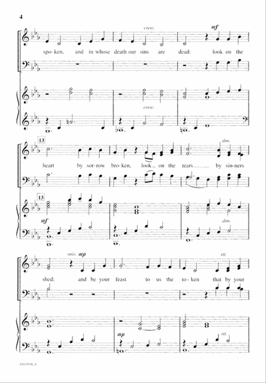 Bread of the World Bread of the World 4-Part scores gallery preview page 5
