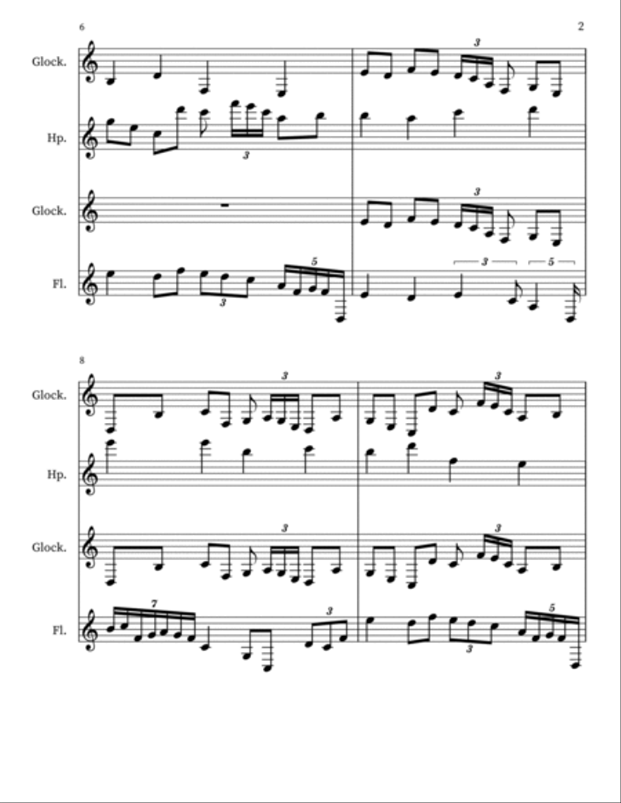 Confection 96 Flute scores gallery preview page 2