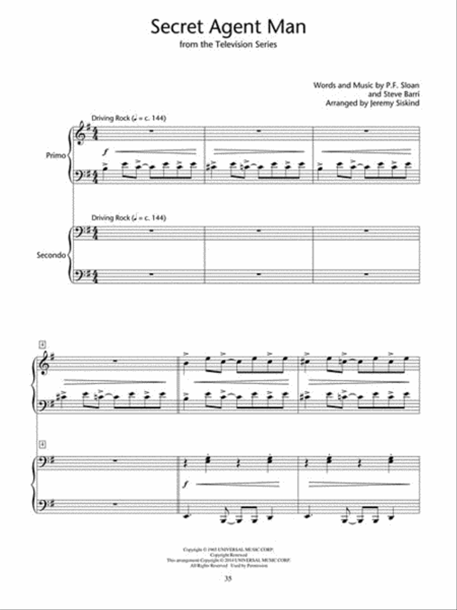 Double Agent! Piano Duets Piano Method scores gallery preview page 6
