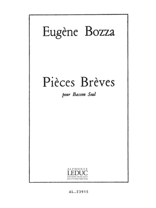 Book cover for Pieces Breves (bassoon Solo)