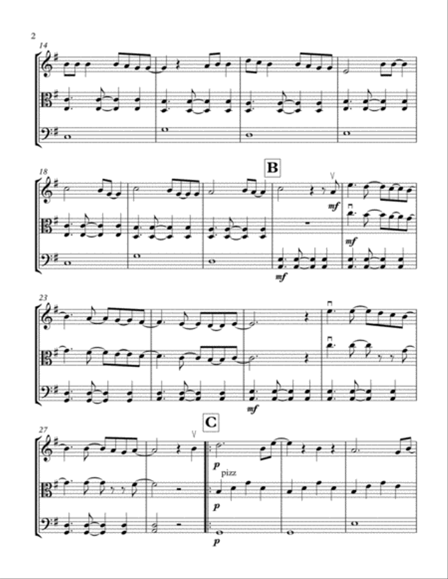 All Of Me All Of Me String Trio scores gallery preview page 3