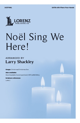 Book cover for Noel Sing We Here!