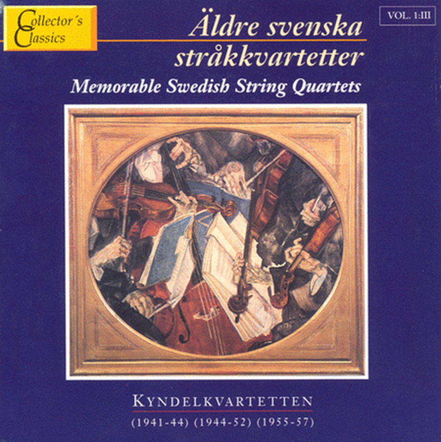 Volume 3: Aldre Svenska Strakkvarte
