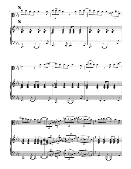 "Inevitable Success"-Piano Background for Viola and Piano (With Improvisation)-Video image number null