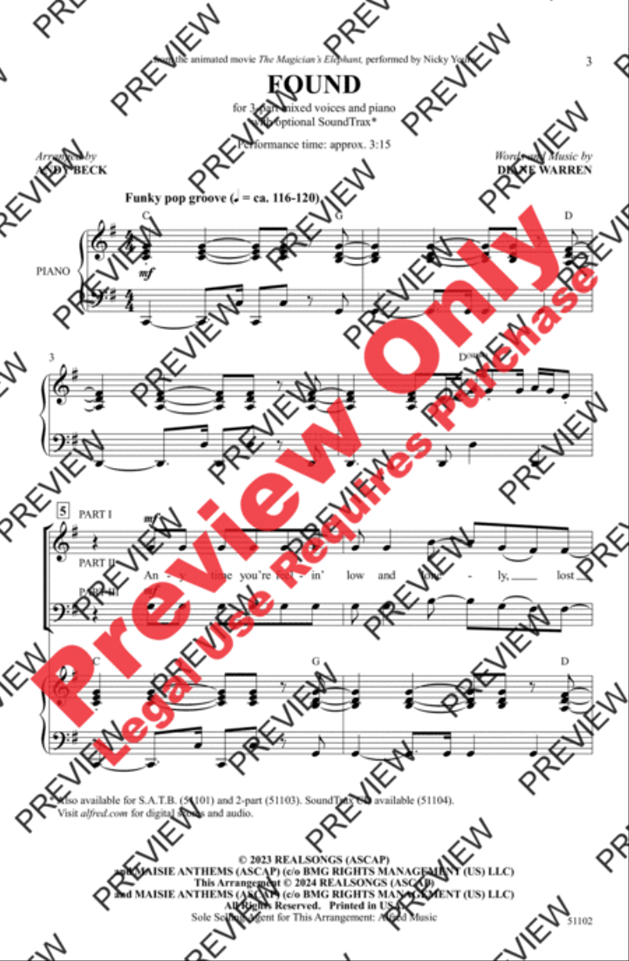 Found 3-Part scores gallery preview page 2