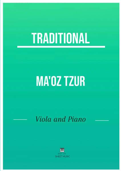 Traditional - Ma'oz Tzur (Viola and Piano) image number null
