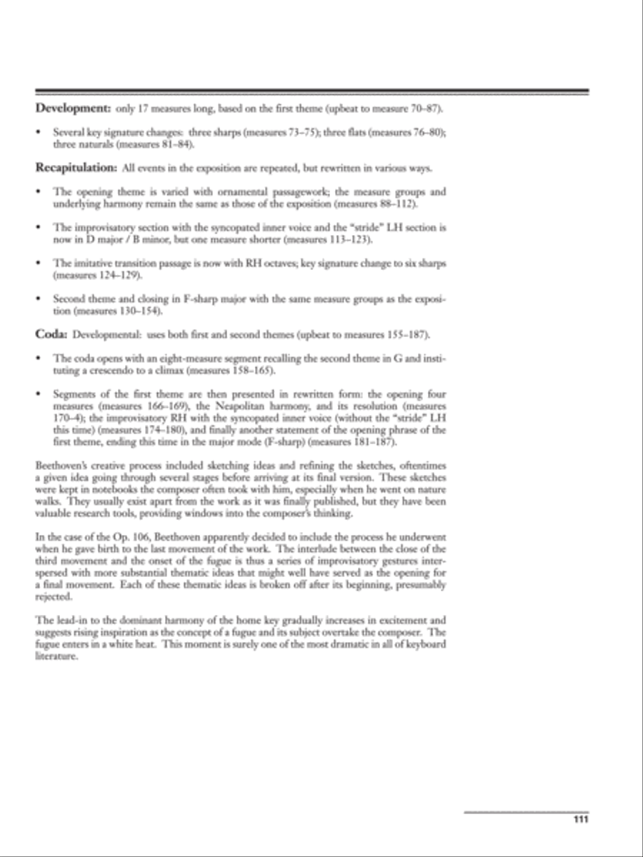 Beethoven -- Piano Sonatas, Volume 4 Piano Solo scores gallery preview page 5